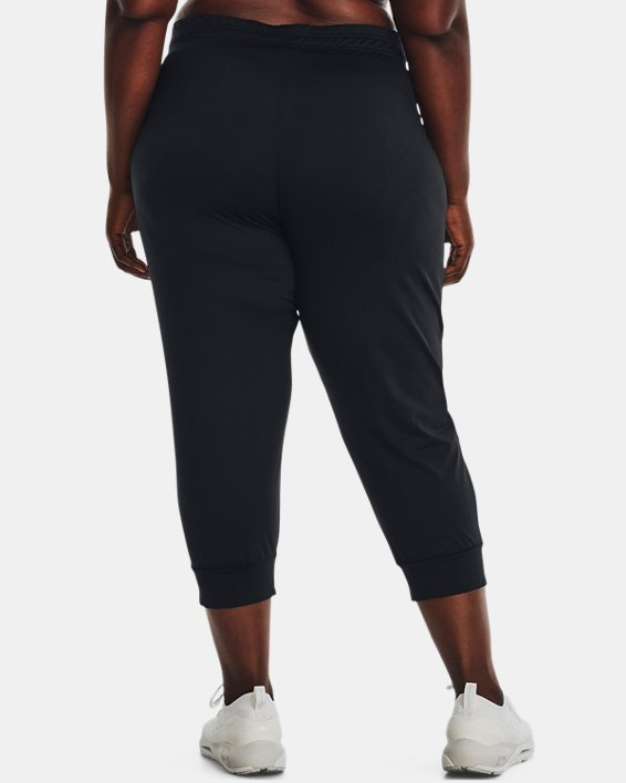 Women's HeatGear® Armour Capri Pants, Black, pdpMainDesktop image number 1